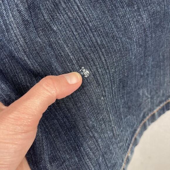 Mecca USA Jeans Mens 38x30 Blue Denim Relaxed Fit Hip Hop Streetwear Embroidered - Picture 13 of 16